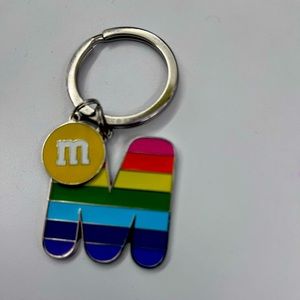 M&M worlds Las Vegas initial (M) key chain